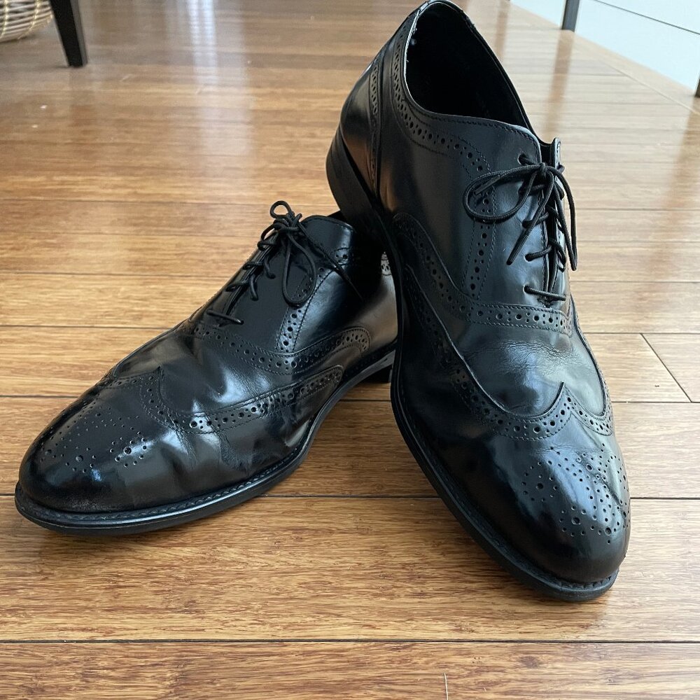 Iron Age Black Oxford Wingtip Brogues size 13